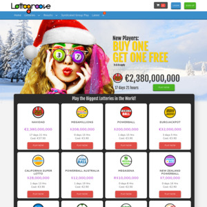 LottoGroove Homepage