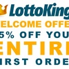 LottoKings Welcome Offer: Save 25% off your first order