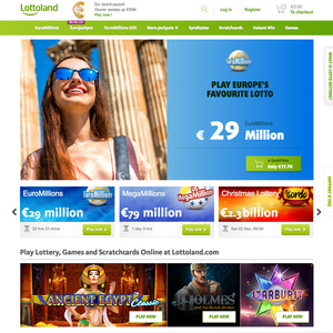 Lottoland Homepage