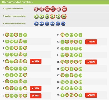 LottoPrediction.com Sample