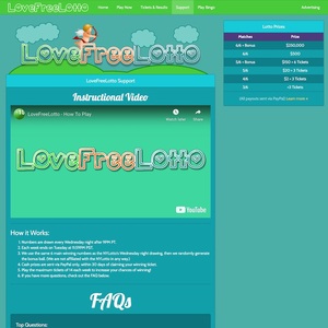 LoveFreeLotto Review