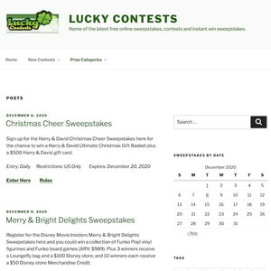 Lucky Contests Review