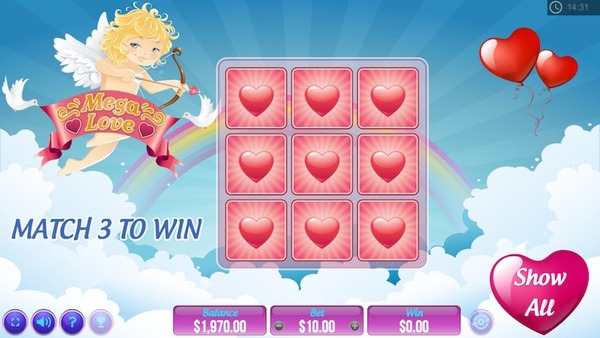 Mega Love Scratch Card