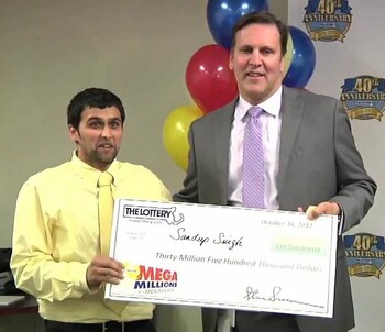 Mega Millions Winner Sandeep Singh