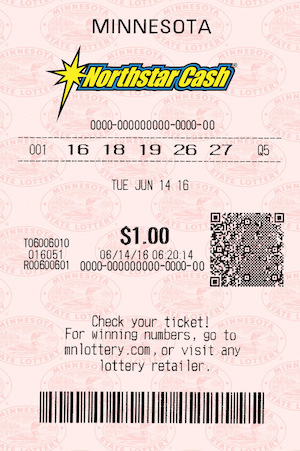 Minnesota Northstar Cash Ticket