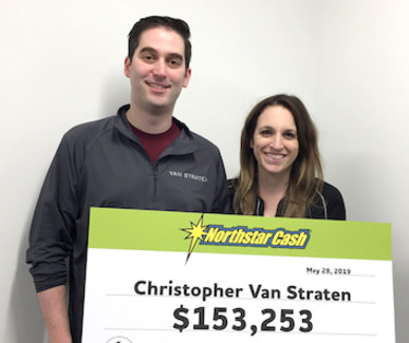 Minnesota Northstar Cash Winner Christopher Van Straten