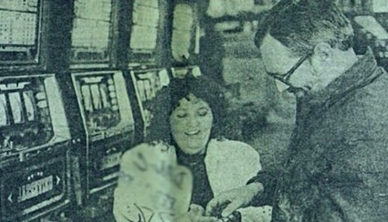 Multi-Lotto Winner Evelyn Adams with Husband at Casino