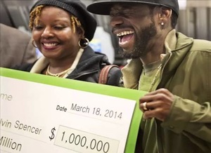 Multiple Lottery Winner Calvin and Zatera Spencer