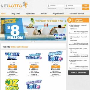 Netlotto Homepage