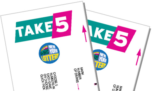 New York Take 5 Playslips