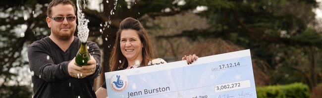 Online Lottery Winner Jenn Burston