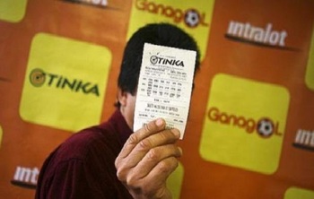 Peru Tinka Lottery Ticket