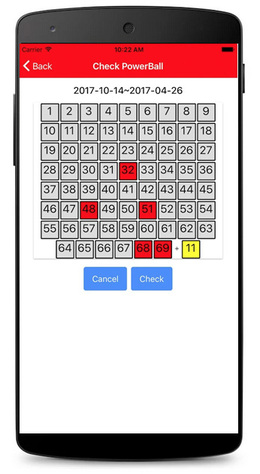Powerball and Mega Millions Tool Screenshot