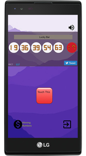 PowerBall Android Screenshot