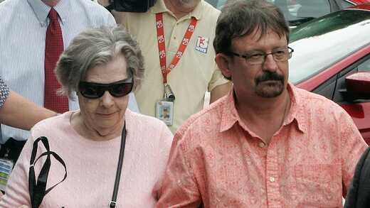 Powerball Winner Gloria Mackenzie with Son Scott