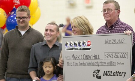 Powerball Winners Mark and Cindy Hill