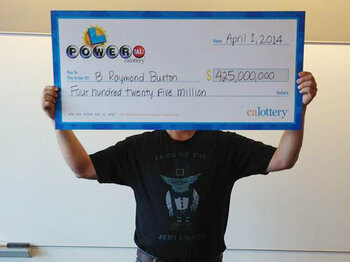 Powerball Winners Raymond Buxton