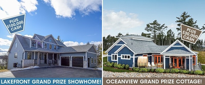 QE2 Lottery Grand Prize Homes