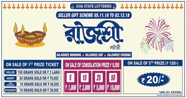 Rajshree Lottery Ticket