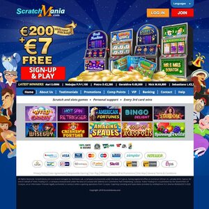 ScratchMania Homepage