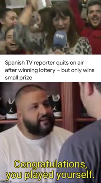 Spanish Reporter Who Quit her Job on Live TV Meme