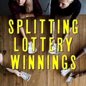 Splitting Lottery Winnings - People Dividing Money at Table