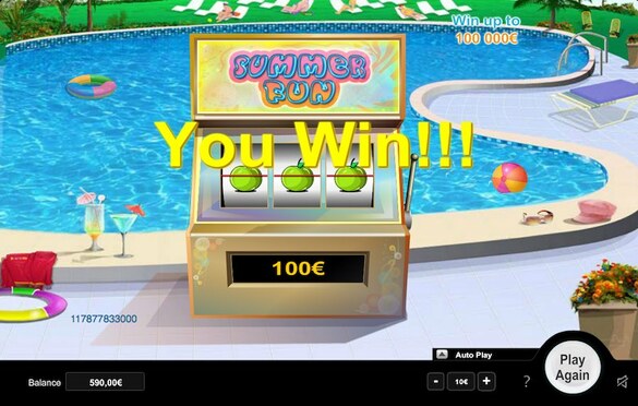 Summer Fun Scratch Card