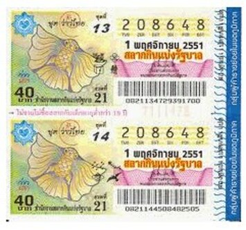 Thai Lottery Tickets