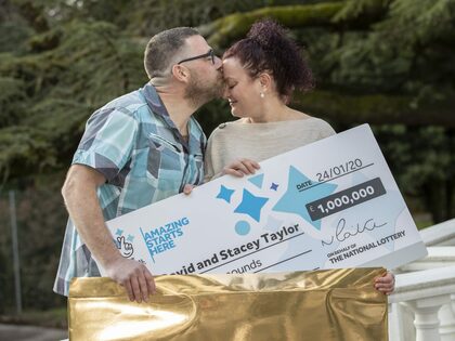 UK Millionaire Maker Winners David and Stacey Taylor