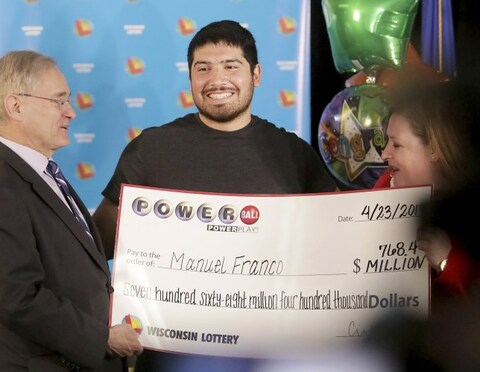 US Powerball Winner Manuel Franco