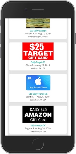 UWinIt Mobile Website
