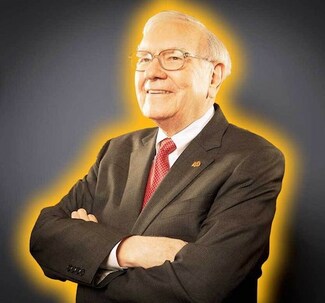 Warren Buffet Glowing