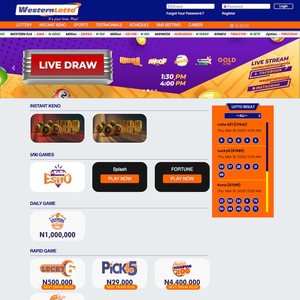 WesternLotto Homepage