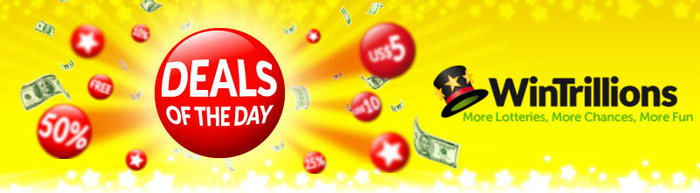 WinTrillions daily deals promo codes