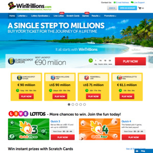 WinTrillions Homepage