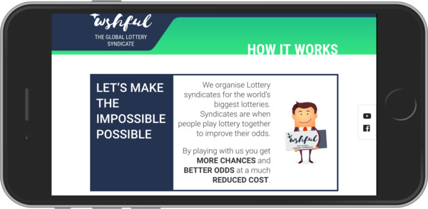 Wshful Mobile Website